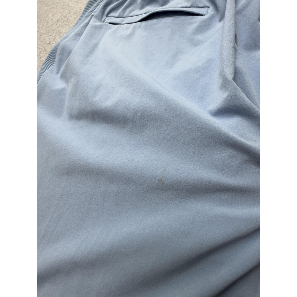 Athleta Jogger Pants Womens 10 Blue Elastic Waist Stretch Ribbed Ankle Pockets - Picture 3 of 11